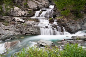 Wasserfälle von Lillaz, Aostatal