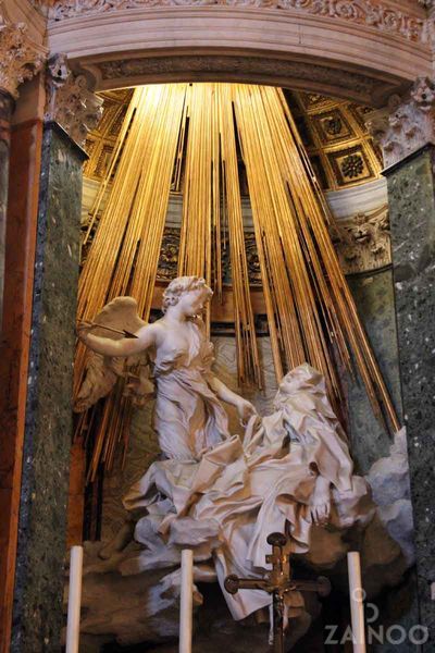 Santa Maria della Vittoria - church with miraculous St. Mary's painting
